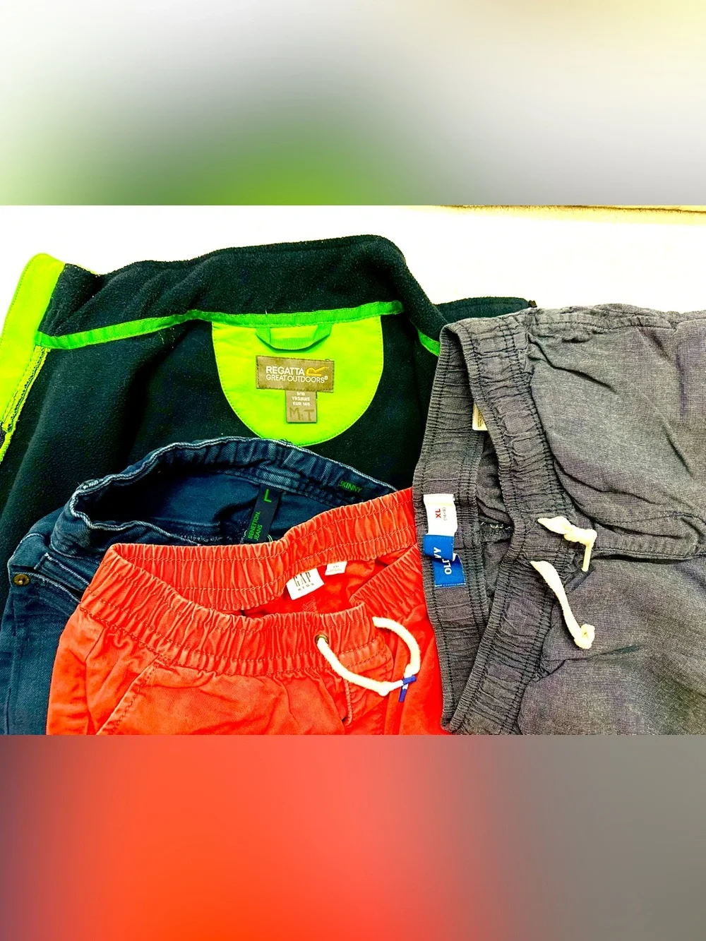 Lot Boys Jacket & Shorts Size 9/10 Years Excellent Condition